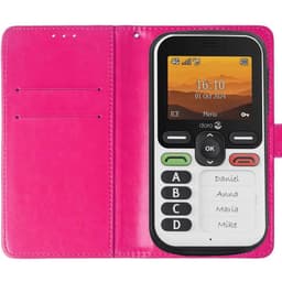 Wallet cover 2-kort Doro Leva X10 - Lyserød