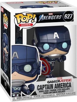 FUNKO! POP VINYL AVENGERS GAME - CAPT AMERICA