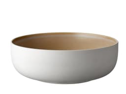 Studio Round Salladsskål Matte white/Matte sand