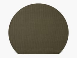 Studio Round Placemats 4 pcs. 43 x 36 cm Moss/Sand