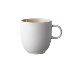 Studio Round North Krus 33 cl Matte white/Matte sand