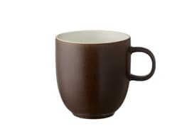 Studio Round North Krus 33 cl Matte bark/Matte white