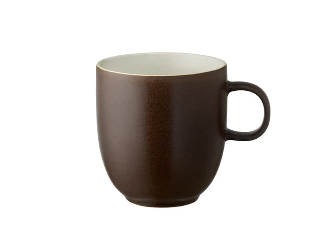 Studio Round North Mug 33 cl Matte bark/Matte white