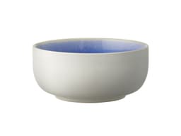 Studio Round Skål Matte white/Shiny river