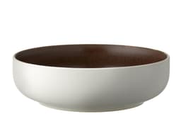 Studio Round Pastaskål Matte white/Matte bark