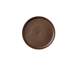 Studio Round Frokosttallerken Matte white/Matte bark