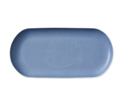 Studio Round Serveringsfat Matte white/Matte river