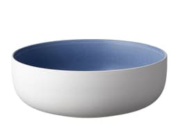 Studio Round Salladsskål Matte white/Matte river