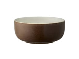 Studio Round Skål Matte bark/Matte white