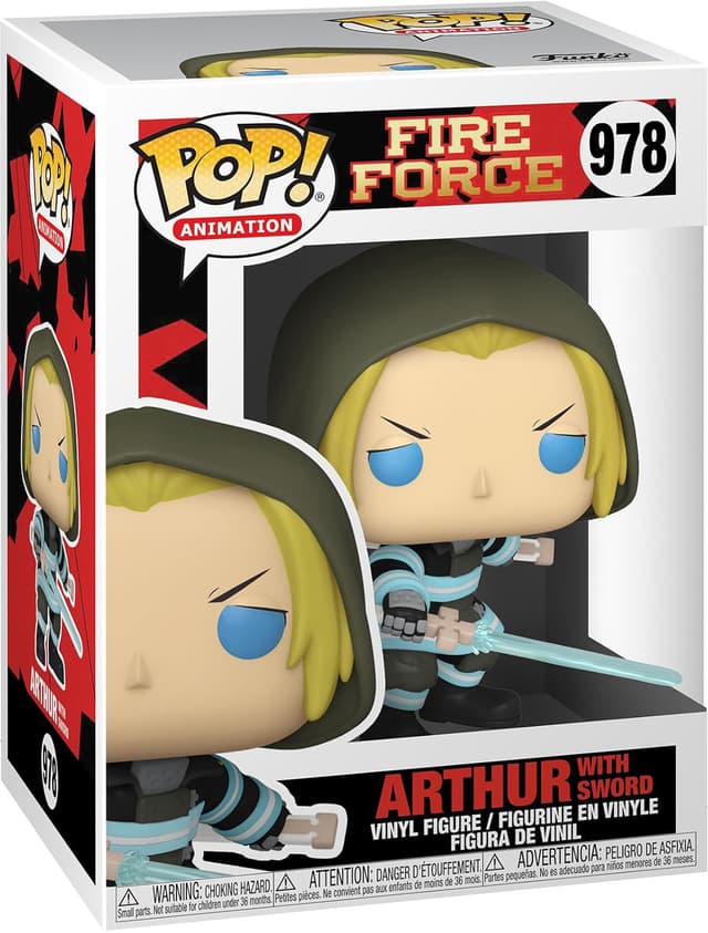 Funko POP Fire Force actionfigur (Arthur)