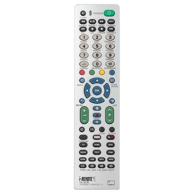 Fjärrkontroll I-REMOTE TR577E Universal TV-fjärrkontroll Ersättning