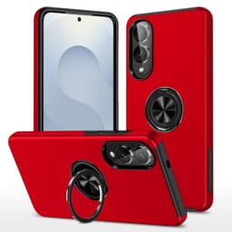 Samsung Galaxy S25 Edge Fingerring Kickstand Hybrid Taske