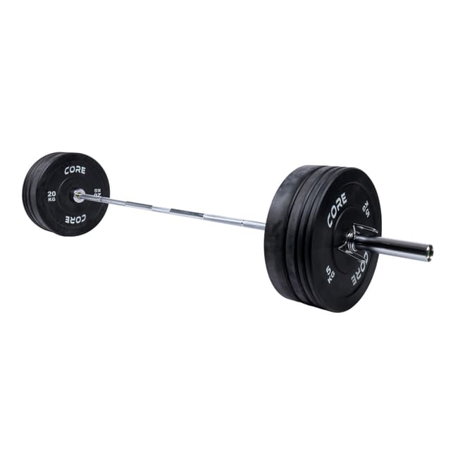 Core Skivstångsset Bumper 100 KG