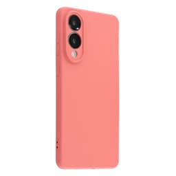 SKALO Samsung S25 Edge Ultraohut TPU Suojakuori - Punainen