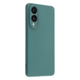 SKALO Samsung S25 Edge Ultraohut TPU Suojakuori - Tummanvihreä