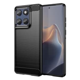 SKALO Motorola Edge 60 Armor Carbon Skal - Svart