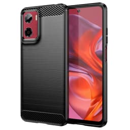 SKALO Motorola Moto G05 Armor Carbon Suojakuori - Musta