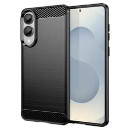 SKALO Samsung S25 Edge Armor Carbon Cover - Sort