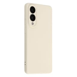 SKALO Samsung S25 Edge Ultraohut TPU Suojakuori - Valkoinen