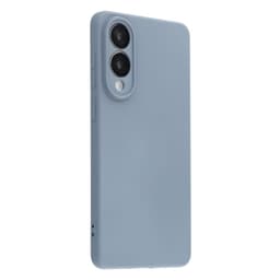 SKALO Samsung S25 Edge Ultratunn TPU Skal - Blå