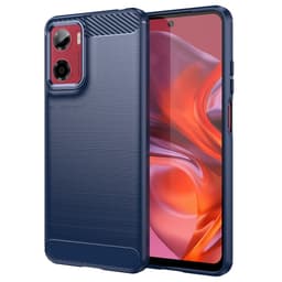 SKALO Motorola Moto G05 Armor Carbon Suojakuori - Sininen