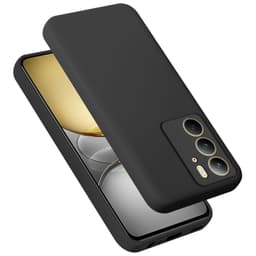 Realme C75 Suojakuori Suojakotelo (musta)