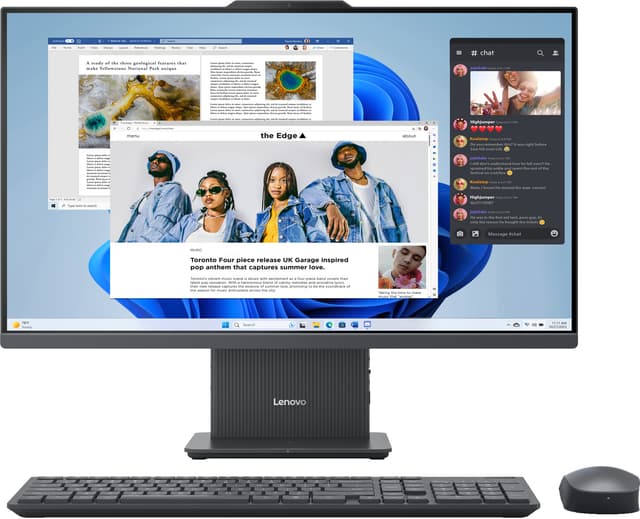 Lenovo IdeaCentre i5-13/16/1TB 27" AIO stationär dator