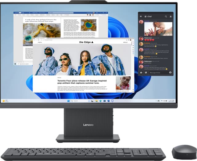 Lenovo IdeaCentre i7-13/16/1TB 27" AIO stationär dator