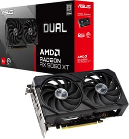 ASUS DUAL AMD Radeon RX9060XT-8G grafikkort