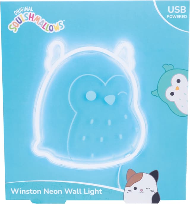 Fizz Creations neonvägglampa (Winston the Owl)