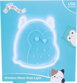 Fizz Creations Squishmallows neonvägglampa (Winston the Owl)