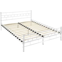 Sängram med ribbotten i modern design