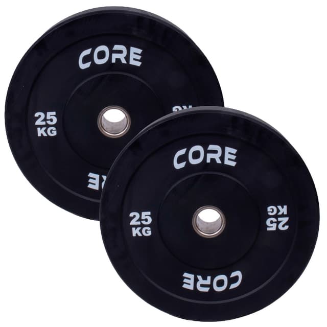 Core Viktskivor Bumper (5-25kg), par - 15 kg