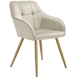 Stol Marilyn, velour, quiltet