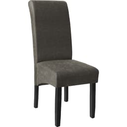 Ruokailutuoli, jossa on ergonominen istuinmuoto