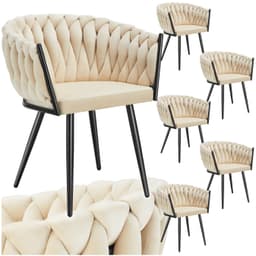 Set matsolar Astano i sammet, knutdesign