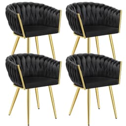 Set matsolar Astano i sammet, knutdesign
