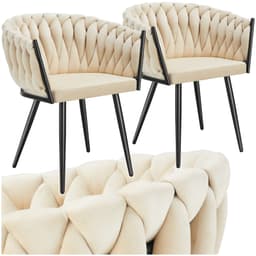 Set matsolar Astano i sammet, knutdesign