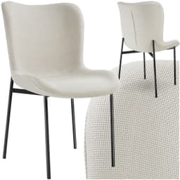 Spisestol Tessa - ergonomisk form med høy ryggstøtte