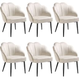 Lenestol Hellen, polstret med velour