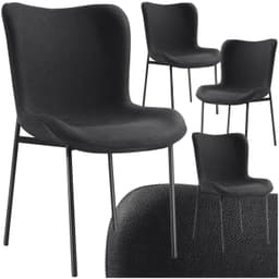 Spisestol Tessa - ergonomisk form med høy ryggstøtte