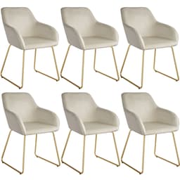 Spisebordsstol Jeane, velour
