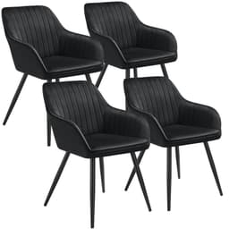 Stol Marilyn, velour, quiltet