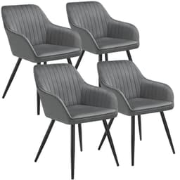Stol Marilyn, velour, quiltet