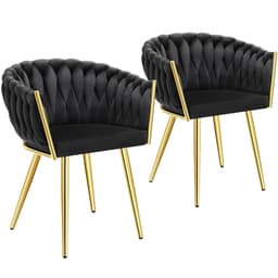 Set matsolar Astano i sammet, knutdesign