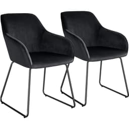 Spisebordsstol Jeane, velour
