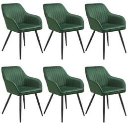 Stol Marilyn, velour, quiltet