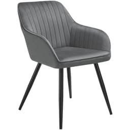 Stol Marilyn, velour, quiltet