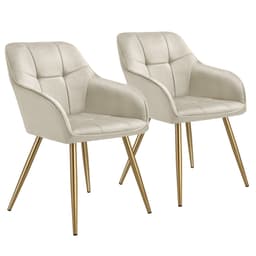 Stol Marilyn, velour, quiltet