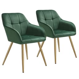 Stol Marilyn, velour, quiltet